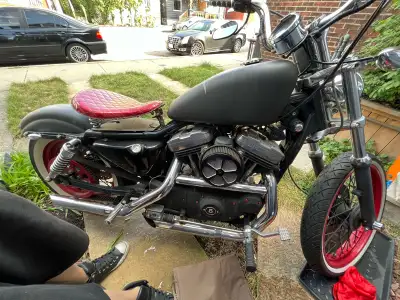 No issues Converted into a bobber Open to trades 49,000km 647-808-6432