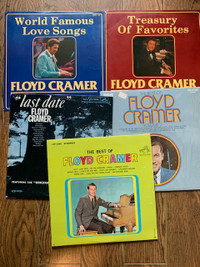 5 Floyd Cramer Albums - Lot # 20 one price