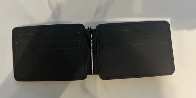 6 Brand New CVS Controls Black Leather Slim Wallet in Men's in Calgary - Image 4