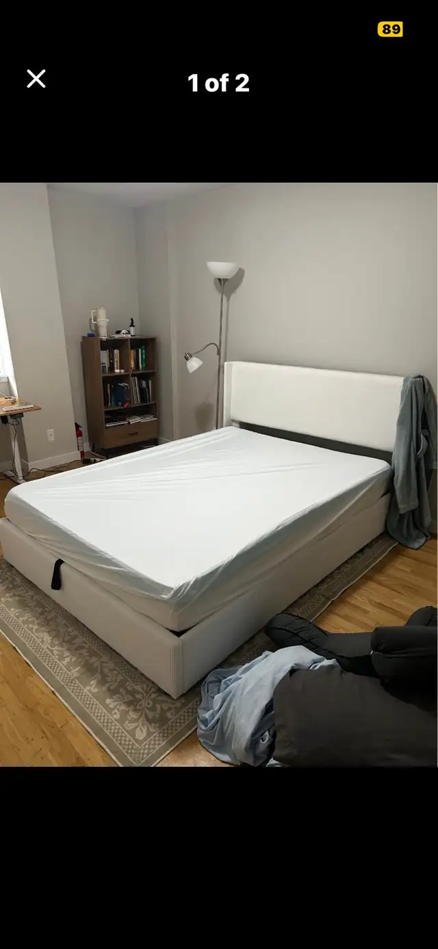Mattress with topper and protector