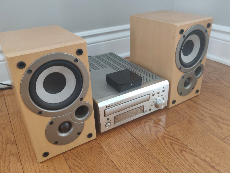 Denon HiFi Stereo System UDM30 + Mission Speakers + Bluetooth