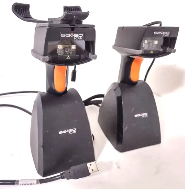 Lot of 2 Saven Cradle scan Bluetooth Barcode Scanner SAVEO-SCAN- in Printers, Scanners & Fax in Kitchener / Waterloo - Image 10