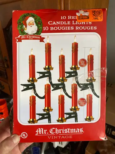 Set de lumière de Noël Vintage ( NEUF & SCELLÉ), View more
