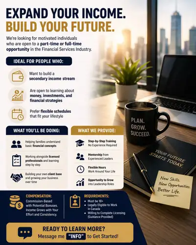Financial services, View more