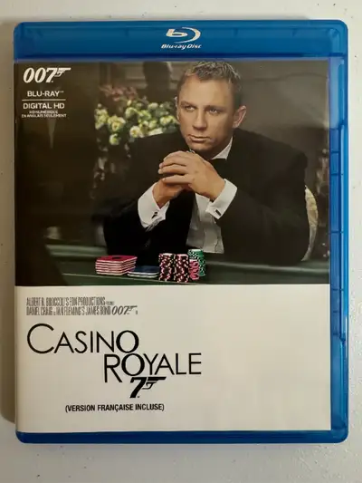 $9 for 2 blu-rays Casino Royale Skyfall