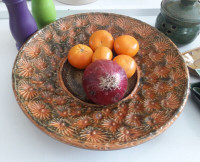 Decorative Pottery Bowl