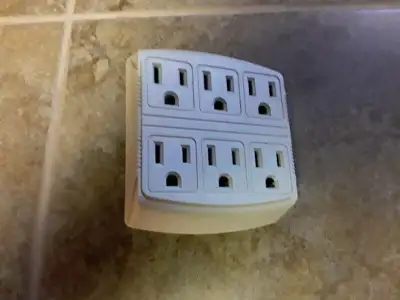 6 Outlet Wall Plug, View more