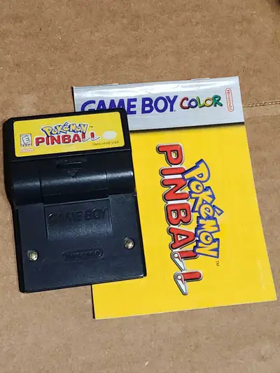 Gameboy Color Pokemon Pinball, View more