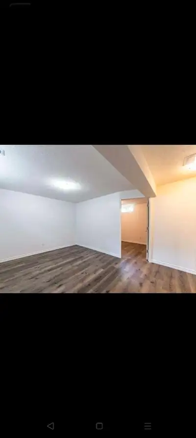 Legal basement for rent from August 1st