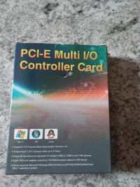 PCI multi i/o controller card