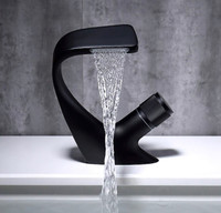 Signature bathroom faucets black or white