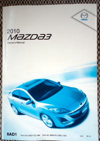 Mazda 3 2010 Owner’s Manual