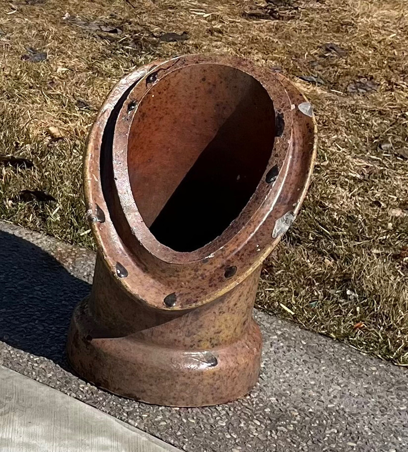 Antique Alberta Clay Pipe Outdoor Décor Medicine Hat Kijiji