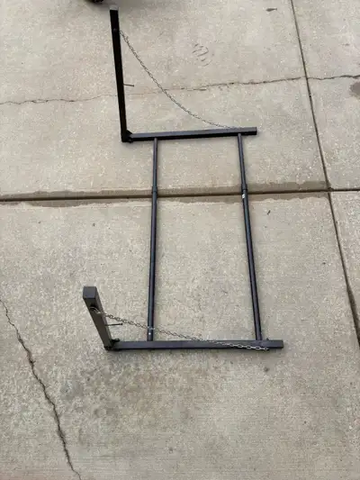Folding, wall mount tire storage rack