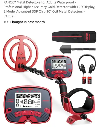 Metal Detectors for Adults Waterproof - Professional Higher Accu, View more