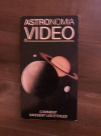 VHS  Astronomia video