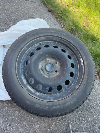 Set of 4 BFGoodrich winter tires size 205/55R16 off a 2018 Chevrolet Cruze. If I’m using the gauge p...