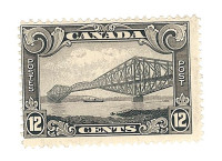 Canada - 1929 - 12 Cent Black - Quebec Bridge - MH