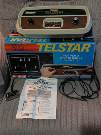 Coleco Telstar in original box, hookups, manual
Works great
$120