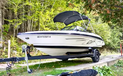 2014 Larson boat model LSR 2100 in excellent condition for sale. Motor Mercruiser 220 hp only 400 ho...