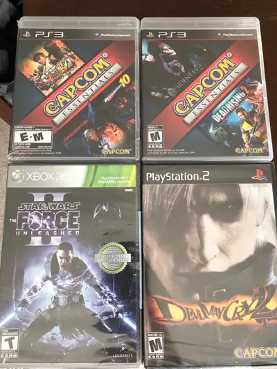 Assorted throwback video games (PS3,PS2,Xbox 360), View more