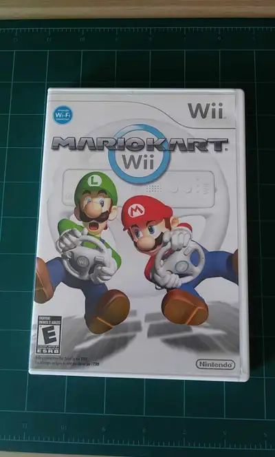 Nintendo Mario Kart Wii. Case, Manual & Disc. Disc Has Scratches Which Has Caused Issues (Works Fine...