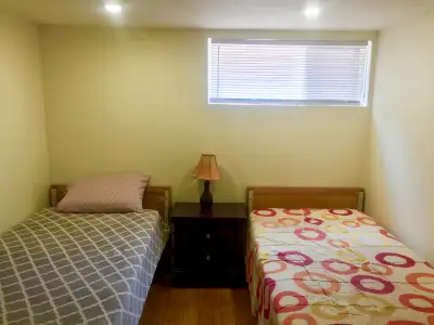 Two Bedroom Basement Apartment for room sharing