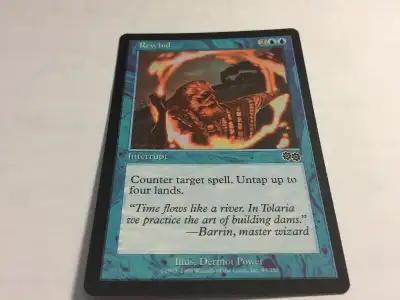1998 Magic The Gathering Urza's Saga #93 Rewind UNPLYD NM -MT., View more