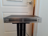 Excellent Sound Track Dual 10-Bands Stereo Frequency Equalizer