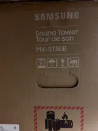 SAMSUNG MX-ST50B/ZC SOUND TOWER 240W PORTABLE SPEAKER BLACK