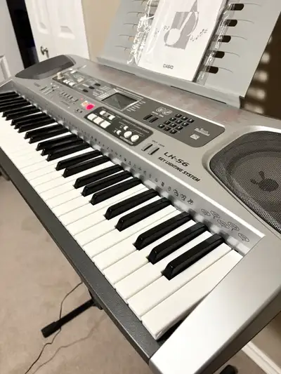 PIANO KEYBOARD IN EXCELLENT CONDITION & ACCESSORIES , View more