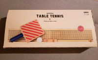 Wooden Table Tennis Set