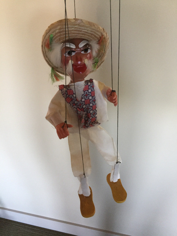 Marionette Mexican Puppet 1960's and his Friend in Arts & Collectibles in Vernon - Image 2