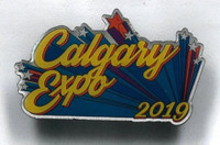 Calgary and Edmonton Comic Expo pins