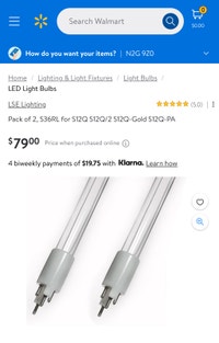 LSE Lighting Pack of 2, S36RL Hamilton Ontario Preview