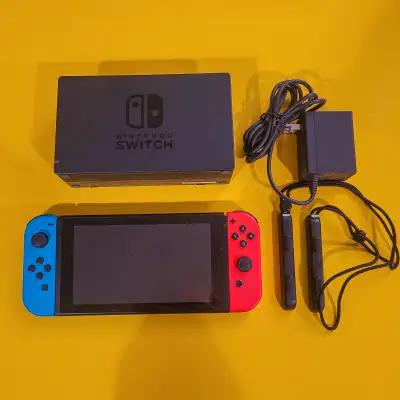Nintendo Switch V2 Blue/Red, View more