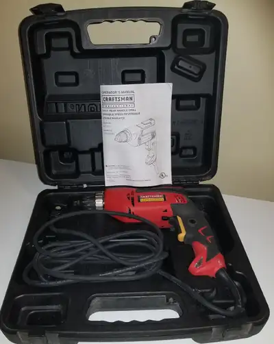 Craftsman Pro Rear Handle 3/8” Drill model  315.222340, View more