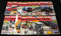 Canadian Hot Rod Magazines from 2009 to 2012 ($7.00 EACH)