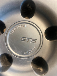 20x9.0, GTS G510 MATT GRAPHITE FLOW FORGED USED  WHEELS FOR SALE