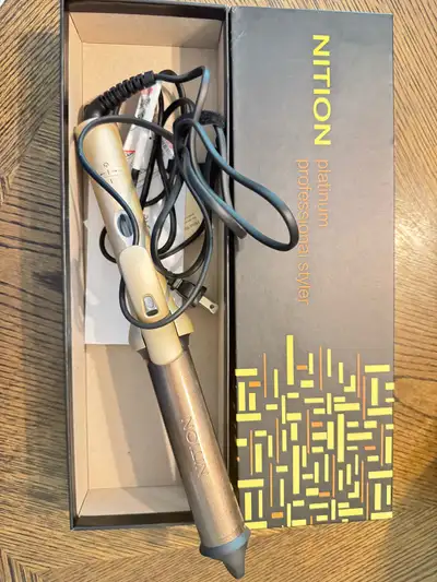NITION Professional Salon Curling Iron - Ceramic Tourmaline, View more