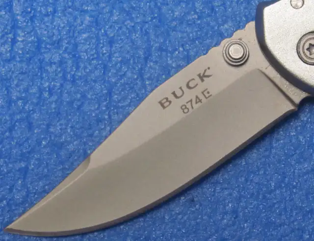 New BUCK MINI ICEMAN Folding Knife in Fishing, Camping & Outdoors in Muskoka - Image 4