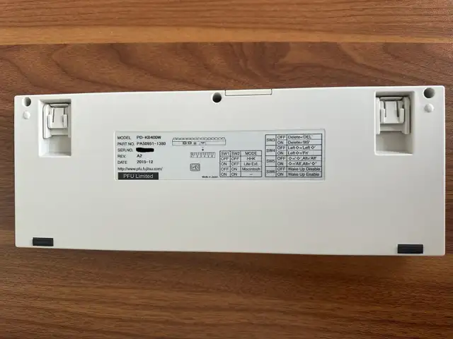 White HHKB Pro 2 in Mice, Keyboards & Webcams in City of Toronto - Image 3