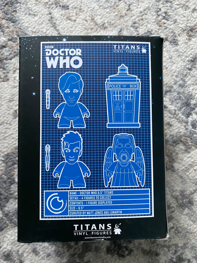 Doctor Who Titans Vinyl Figures in Arts & Collectibles in Calgary - Image 3