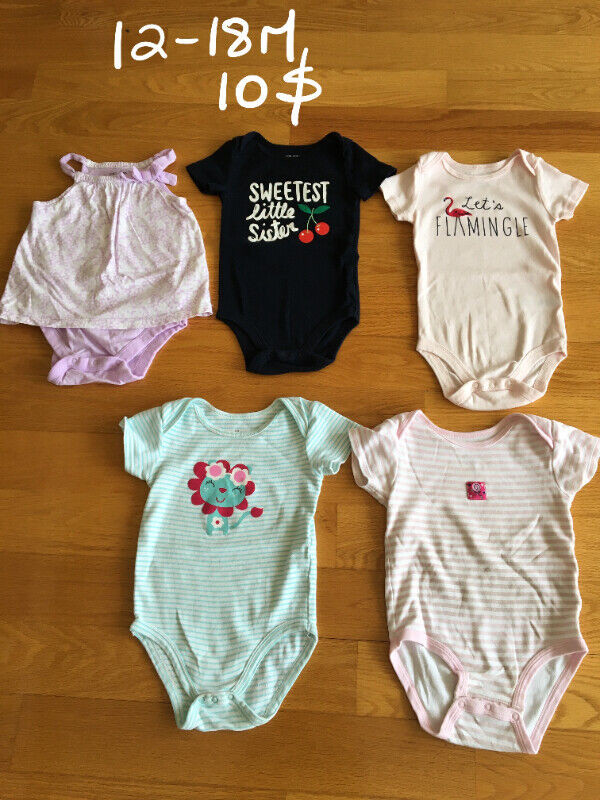 Vêtements bébé fille/Baby Girl Clothes 12-18M dans Vêtements - 12 à 18 mois  à Laval/Rive Nord - Image 3