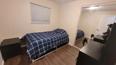 Roommate wanted- Furnished 1BR for rent in a 2BR basement suite