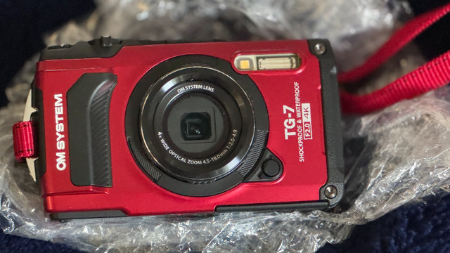 $500 NEW OM SYSTEM Tough TG-7 Digital Camera - Red in Cameras & Camcorders in Penticton - Image 2
