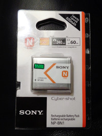 Orig. Sony Rechargable Battery for Digital Cameras