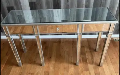 Mirrored console table, View more