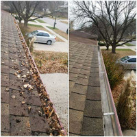 Gutter cleaning service 