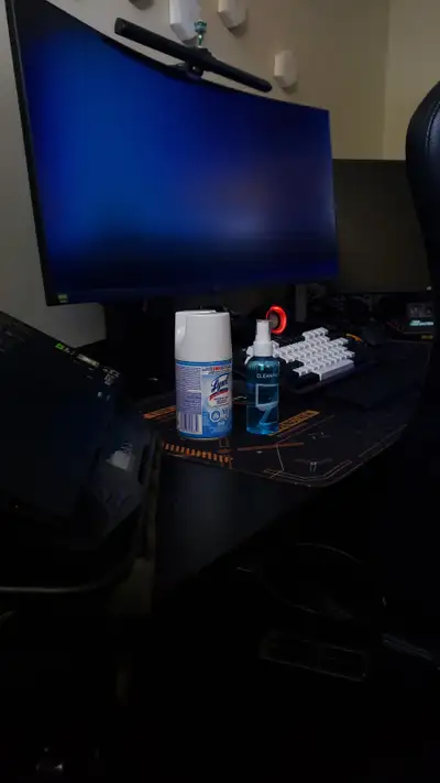 Selling off my gaming desk here 39" left (Main)+X 47"right side unit, by 23.5" deep on each side des...